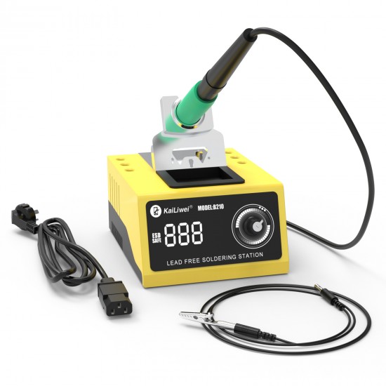 Kailiwei B210 Soldering Station OLED Digital Adjustment Auto Sleep 1s Quick Heating JBC 210 Micro Electronic Repair Welding Tool